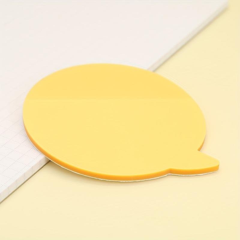 10 Pack Colorful PET Sticky Notes - Brighten Up Your Messages
