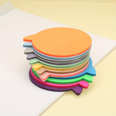 10 Pack Colorful PET Sticky Notes - Brighten Up Your Messages
