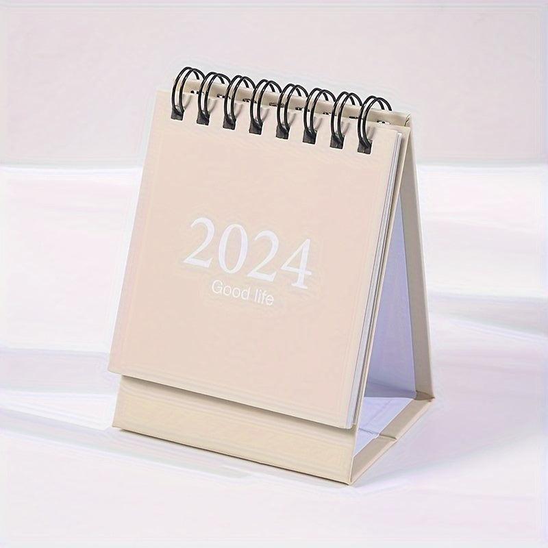Morandi Desk Calendar Mini Small Desk Calendar Desktop Decoration