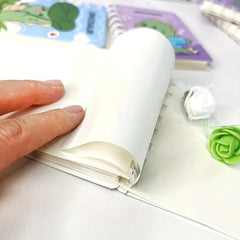 Cartoon A7 Coil Book Student Stationery 80 Blank Inner Pages