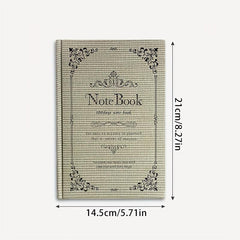 A5 Magic Retro Notepad Notebook 120 Sheets Thick Artistic Paper