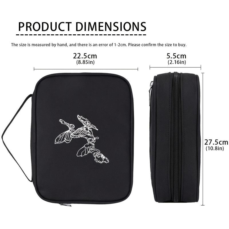 Butterfly Print Bag Casual Versatile Handbag