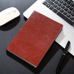 Business Notebook 200 Pages Pu Leather Notepad