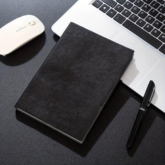 Business Notebook 200 Pages Pu Leather Notepad