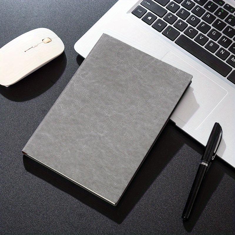 Business Notebook 200 Pages Pu Leather Notepad