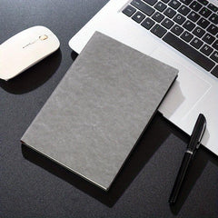 Business Notebook 200 Pages Pu Leather Notepad