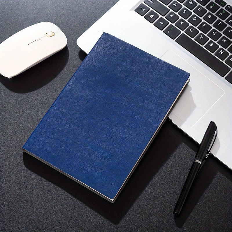 Business Notebook 200 Pages Pu Leather Notepad