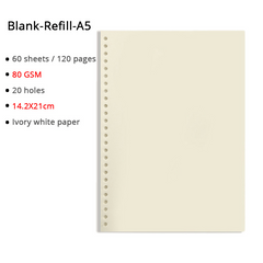 Loose Leaf Divider Notebook
