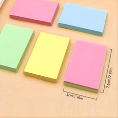 100 Solid Sticky Notes 7.6, N Times for Girls & Adults