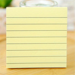76mm Strong Square Sticky Note Horizontal Line Sticky Note