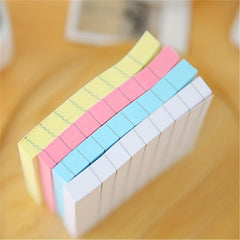 76mm Strong Square Sticky Note Horizontal Line Sticky Note