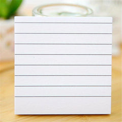 76mm Strong Square Sticky Note Horizontal Line Sticky Note