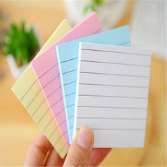 76mm Strong Square Sticky Note Horizontal Line Sticky Note