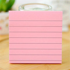 76mm Strong Square Sticky Note Horizontal Line Sticky Note