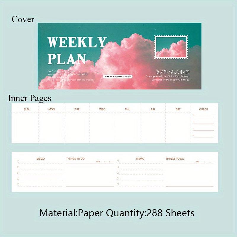 288 Sheets Mini Weekly Planner To Do Lists Stay Organized