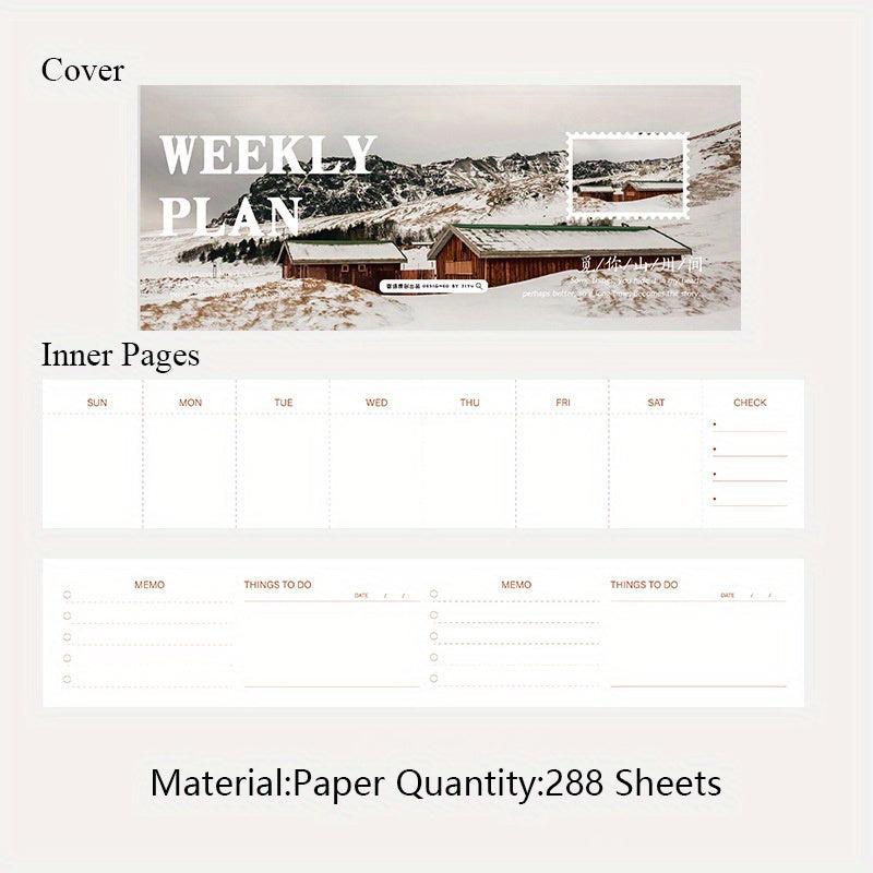 288 Sheets Mini Weekly Planner To Do Lists Stay Organized