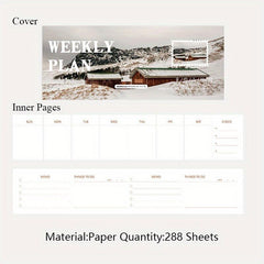 288 Sheets Mini Weekly Planner To Do Lists Stay Organized