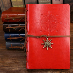 75 Sheet Retro Hand Account Book Loose-leaf Business Notebook