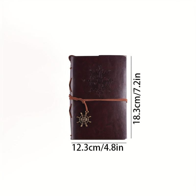 75 Sheet Retro Hand Account Book Loose-leaf Business Notebook
