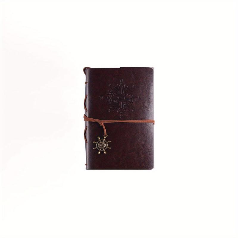 75 Sheet Retro Hand Account Book Loose-leaf Business Notebook