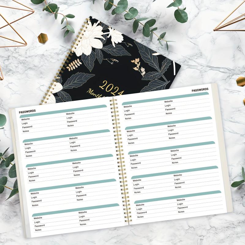 Monthly Planner A4 Jan To Dec 22 X 27 12 Months Planner With Monthly Tabs