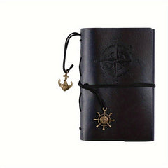 Pirate Notebook Vintage European Retro Travel Diary Sketchbook