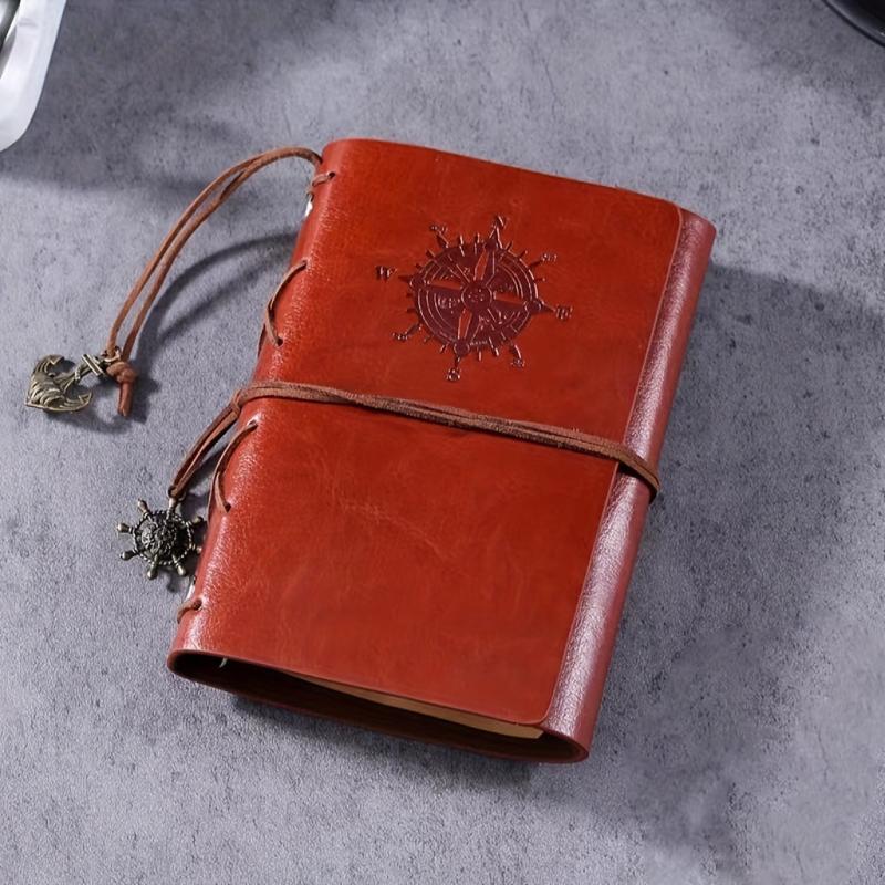 Pirate Notebook Vintage European Retro Travel Diary Sketchbook