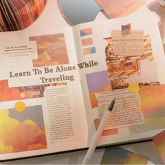 400pcs Nature Landscape Memo Pads for Scrapbooking & Journals