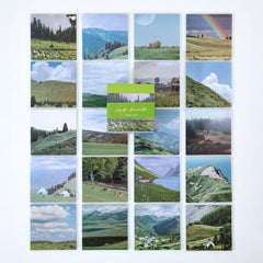 400pcs Nature Landscape Memo Pads for Scrapbooking & Journals