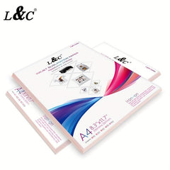 L&C Sublimation Paper A4 Size 100gsm Quick Dry 20 50 Sheets Pack