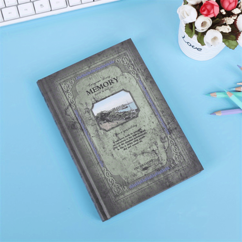 European Landscape Pattern Notebook 288 Pages