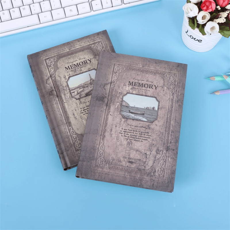 European Landscape Pattern Notebook 288 Pages