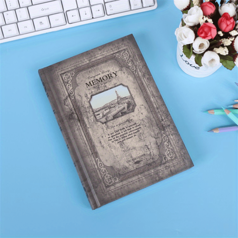 European Landscape Pattern Notebook 288 Pages