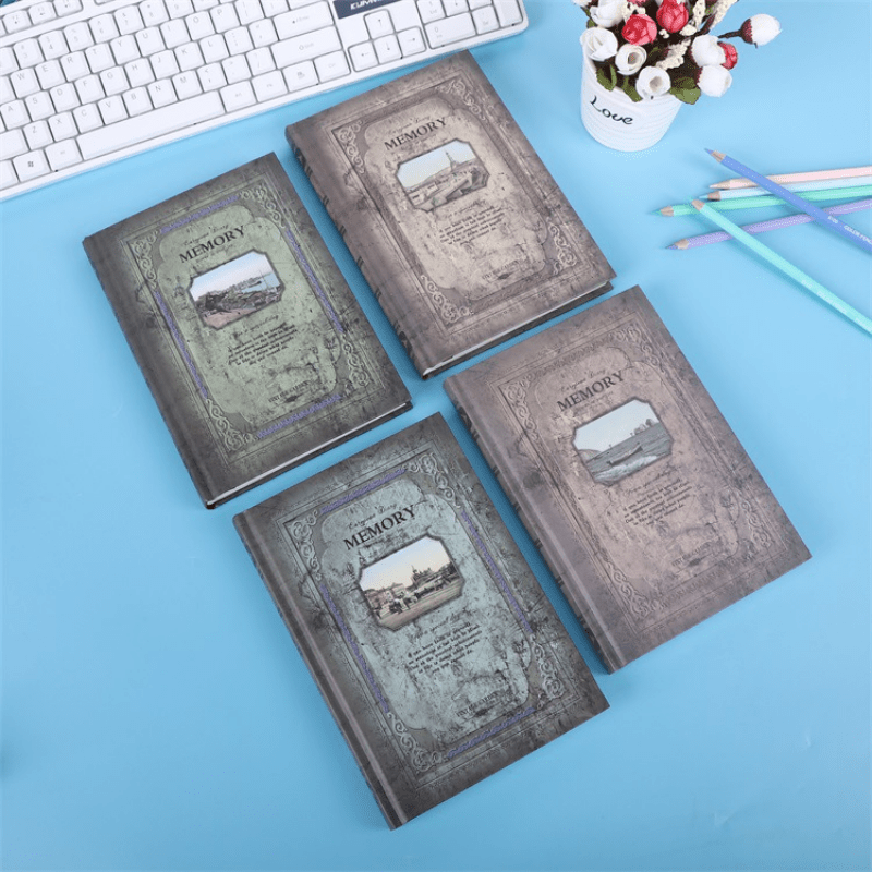 European Landscape Pattern Notebook 288 Pages