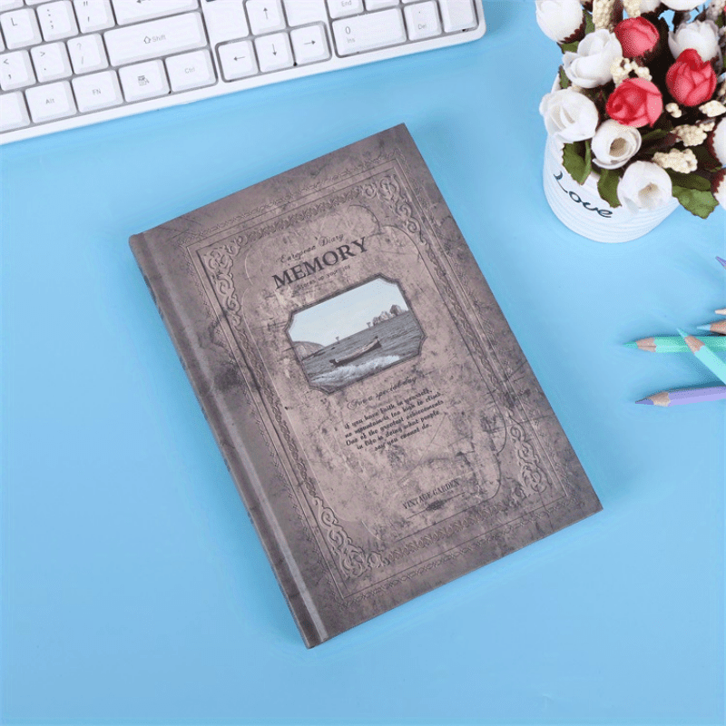 European Landscape Pattern Notebook 288 Pages