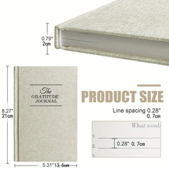 Gratitude Journal Daily Guide Hardcover
