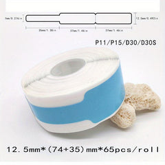 D30 Cable Label Paper for P11 Thermal Self-adhesive Waterproof Sticker