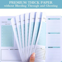 Weekly Planner A5 Undated Planner Book To Do List Habit Tracker 52 Weeks