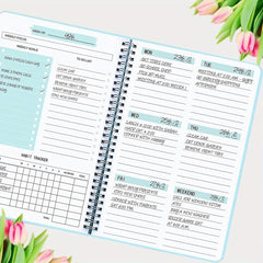 Weekly Planner A5 Undated Planner Book To Do List Habit Tracker 52 Weeks