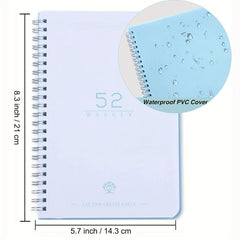 Weekly Planner A5 Undated Planner Book To Do List Habit Tracker 52 Weeks