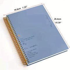 B5 Spiral Notebook Diary 150 Sheets Office Supplies School Stationery 1PC