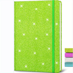 Small Glitter Notebook 160 Lined Pages 21.08x14.48cm