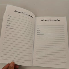 Family Tree Notebook Personal Family History Record