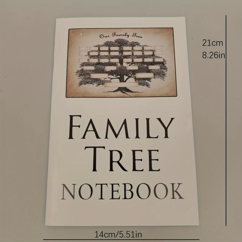 Family Tree Notebook Personal Family History Record