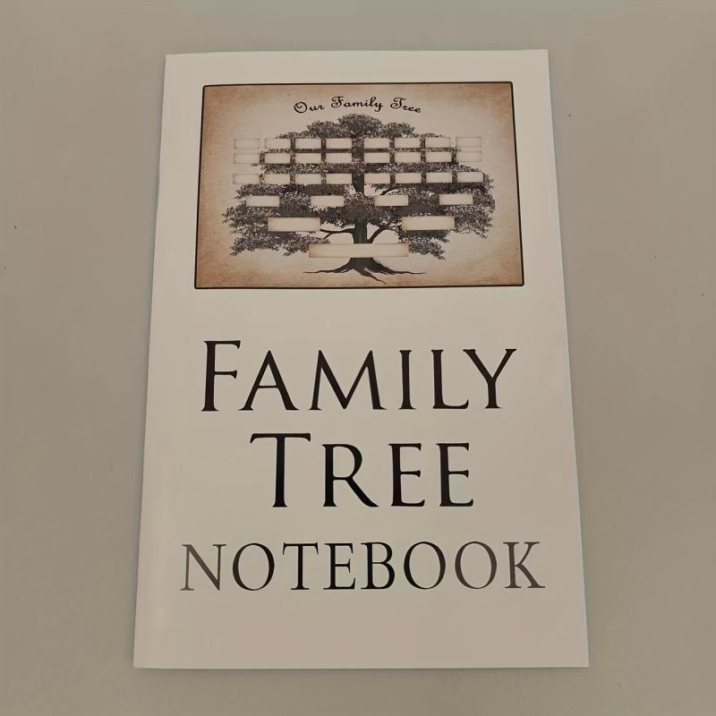 Family Tree Notebook Personal Family History Record
