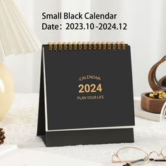 Desk Calendar Standing Flip Calendar October December 15 Months