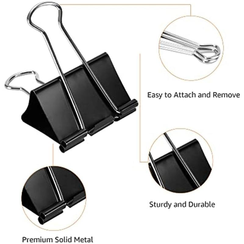 Temu Binder Paper Clips 1/4 09cm 5 Clip Small Box