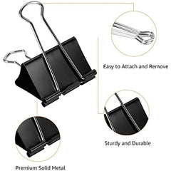Temu Binder Paper Clips 1/4 09cm 5 Clip Small Box