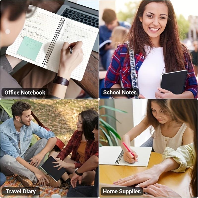 Spiral Lined Notebook A5 3packs 5 X8 60 Pages