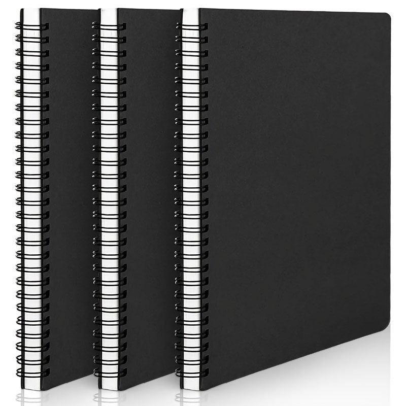 Spiral Lined Notebook A5 3packs 5 X8 60 Pages